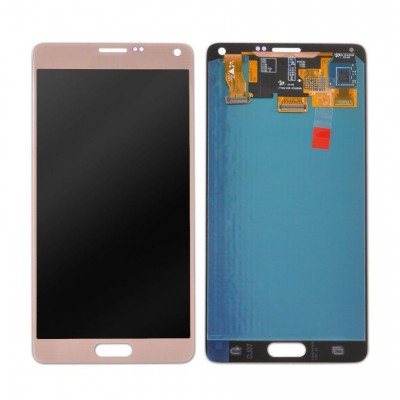 LCD with Touch Screen for Samsung Galaxy Note 4 - Gold (complete assembly folder)