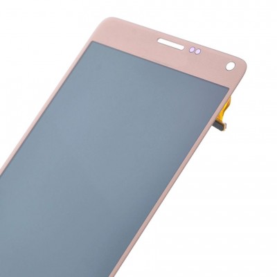LCD with Touch Screen for Samsung Galaxy Note 4 - Gold (complete assembly folder)