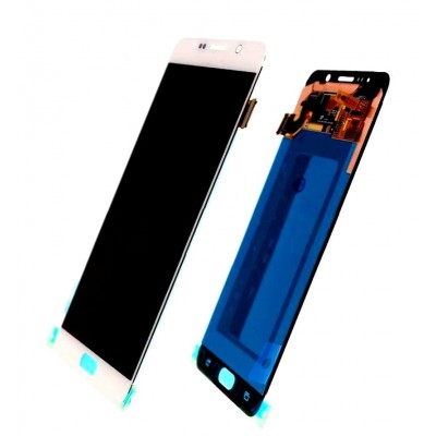 LCD with Touch Screen for Samsung Galaxy Note5 - CDMA - White (complete assembly folder)
