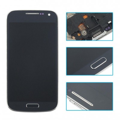 LCD with Touch Screen for Samsung Galaxy S4 Mini Plus I9195I - Black (complete assembly folder)