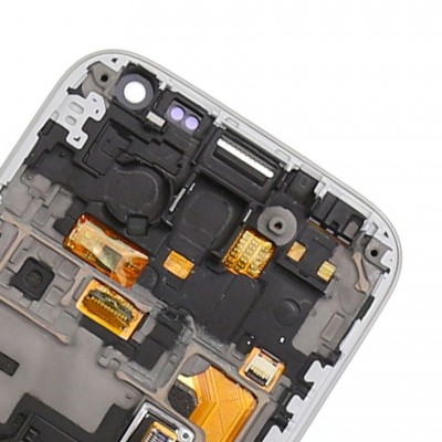 LCD with Touch Screen for Samsung Galaxy S4 Mini Plus I9195I - White (complete assembly folder)