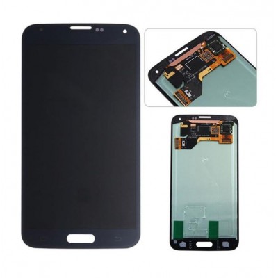LCD with Touch Screen for Samsung Galaxy S5 4G - Black (complete assembly folder)