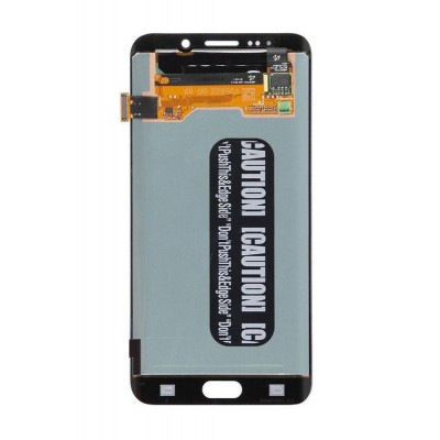 LCD with Touch Screen for Samsung Galaxy S6 edge Plus Duos - Silver (complete assembly folder)
