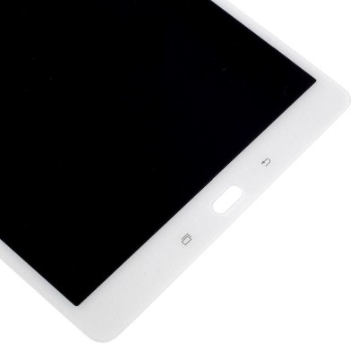 LCD with Touch Screen for Samsung Galaxy Tab A And S Pen - White (complete assembly folder)