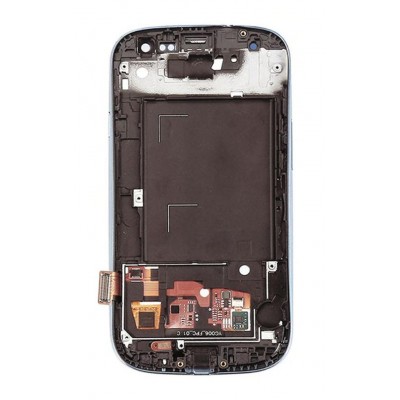 LCD with Touch Screen for Samsung I9300I Galaxy S3 Neo - Black (complete assembly folder)