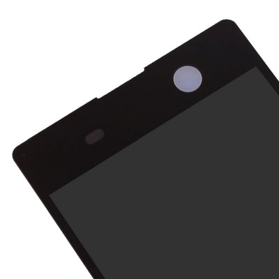 LCD with Touch Screen for Sony Xperia M5 Dual - Gold (complete assembly folder)