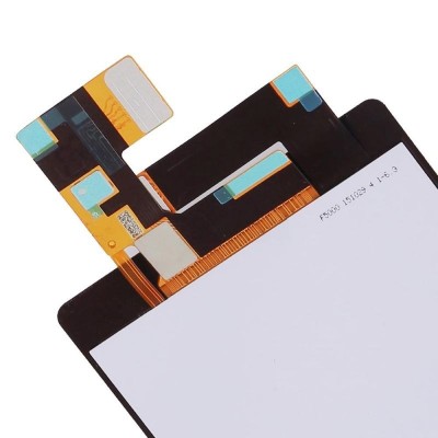 LCD with Touch Screen for Sony Xperia M5 Dual - Gold (complete assembly folder)