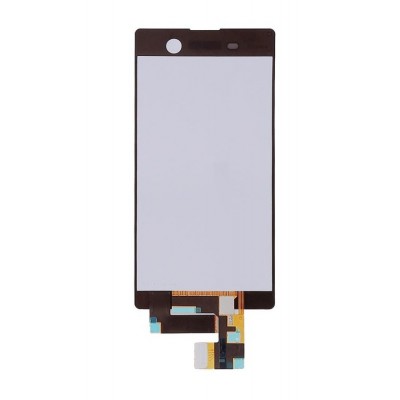 LCD with Touch Screen for Sony Xperia M5 Dual - Gold (complete assembly folder)