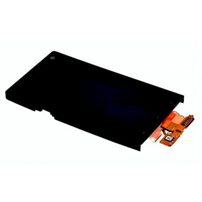LCD with Touch Screen for Sony Xperia S LT26i - Black (complete assembly folder)