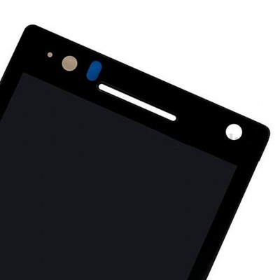 LCD with Touch Screen for Sony Xperia S LT26i - Black (complete assembly folder)