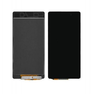 LCD with Touch Screen for Sony Xperia Z3v D6708 - Black (complete assembly folder)