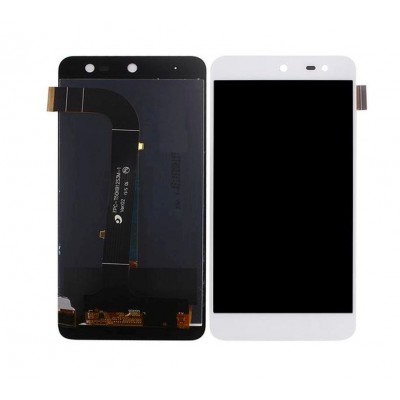 LCD with Touch Screen for Wileyfox Swift - White (complete assembly folder)