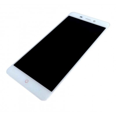LCD with Touch Screen for ZTE Nubia N1 - Silver (complete assembly folder)