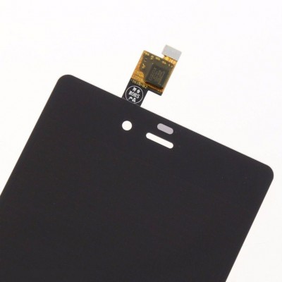 LCD with Touch Screen for ZTE Nubia Z9 Mini - Black (complete assembly folder)