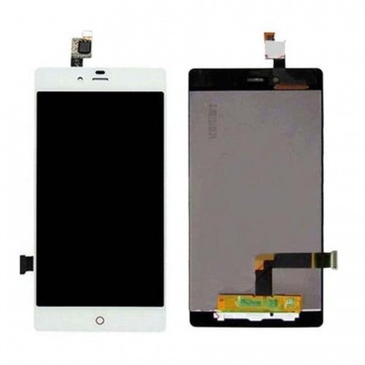 LCD with Touch Screen for ZTE Nubia Z9 Mini - White (complete assembly folder)