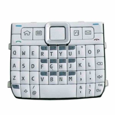 Keypad For Nokia E63 White