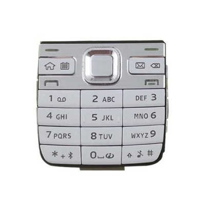 Keypad For Nokia E52 Silver - Maxbhi Com