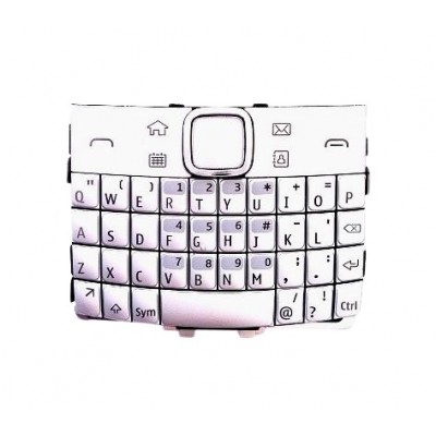 Keypad For Nokia E6 White - Maxbhi Com
