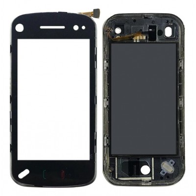 Touch Screen Digitizer For Nokia N97 Black By - Maxbhi Com