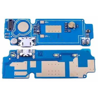 Charging Connector Flex Pcb Board For Tecno H6 By - Maxbhi Com