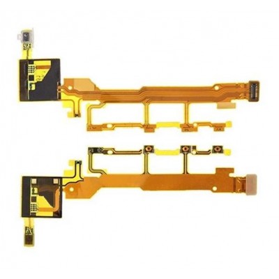 Power Button Flex Cable For Sony Xperia Z Lt36 On Off Flex Pcb By - Maxbhi Com