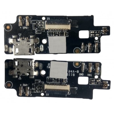 Charging Connector Flex Pcb Board For Micromax Canvas Nitro 4g E455 By - Maxbhi Com