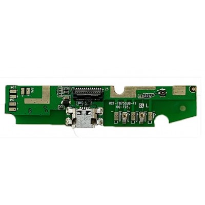 Charging Connector Flex Pcb Board For Oukitel K10000 By - Maxbhi Com