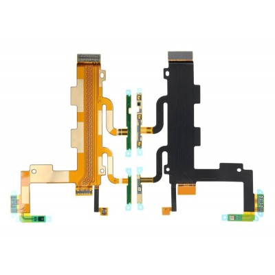 Power Button Flex Cable For Sony Xperia C3 Dual D2502 On Off Flex Pcb By - Maxbhi Com