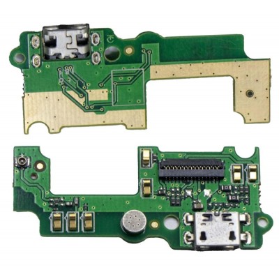 Charging Connector Flex Pcb Board For Huawei Y6 Pro By - Maxbhi Com