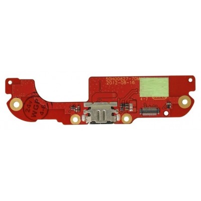Charging Connector Flex Pcb Board For Htc One Sv C520e By - Maxbhi Com