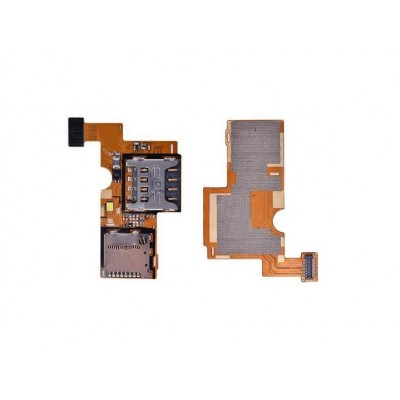 MMC + Sim Connector for LG Optimus F6