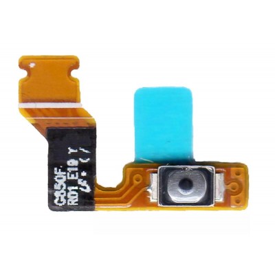 Power Button Flex Cable For Samsung Galaxy Alpha S801 Smg850a On Off Flex Pcb By - Maxbhi Com