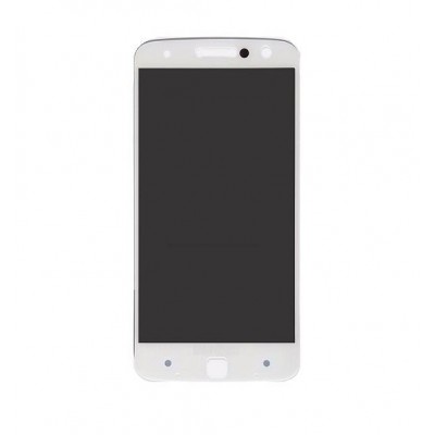 Lcd With Touch Screen For Moto Z 2017 White By - Maxbhi.com
