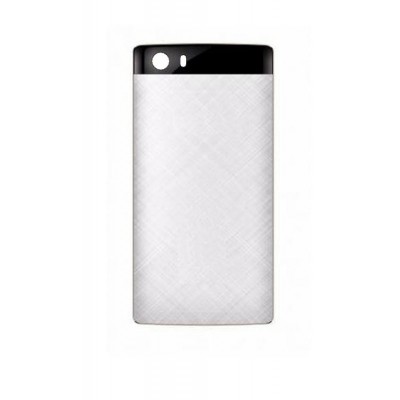 Back Panel Cover For Ziox Astra Zing White - Maxbhi.com
