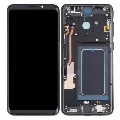 Lcd With Touch Screen For Samsung Galaxy S9 White By - Maxbhi Com