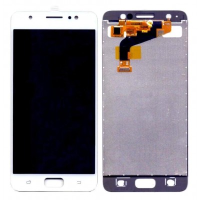 Lcd With Touch Screen For Tecno I3 White By - Maxbhi Com