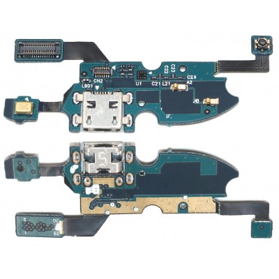 Charging Connector Flex Pcb Board For Samsung Galaxy S4 Mini I9195i By - Maxbhi Com