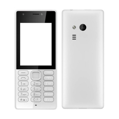Full Body Housing For Nokia 216 White - Maxbhi Com