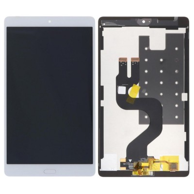 Lcd With Touch Screen For Huawei Mediapad M3 64gb Lte Silver By - Maxbhi Com
