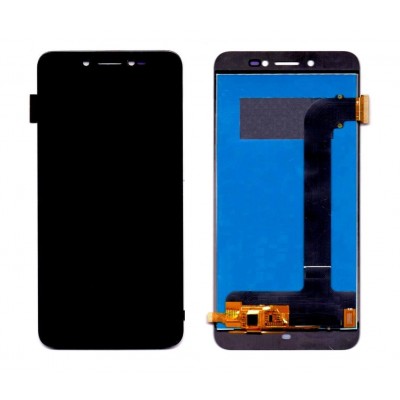 Lcd With Touch Screen For Panasonic P88 Black By - Maxbhi Com