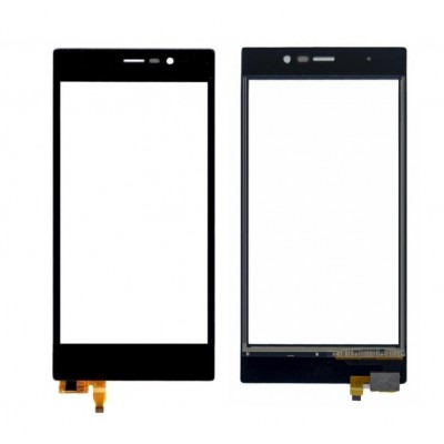 Touch Screen Digitizer For Panasonic Eluga A2 Black By - Maxbhi Com