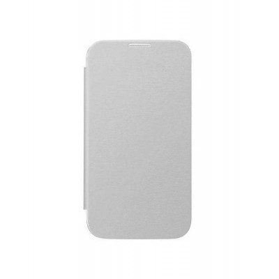 Flip Cover For Panasonic Eluga Silver By - Maxbhi.com