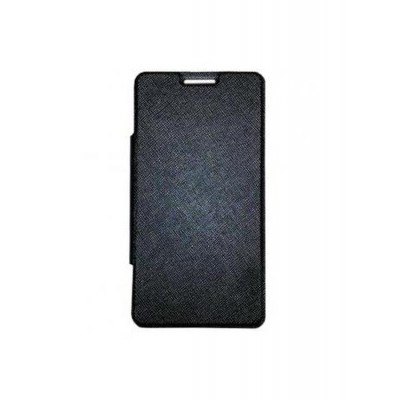 Flip Cover For Lava 4g Connect M1 Black By - Maxbhi.com