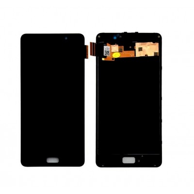 Lcd With Touch Screen For Lenovo P2 White By - Maxbhi Com