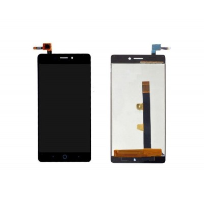 Lcd With Touch Screen For Lyf Water 7 Black By - Maxbhi Com