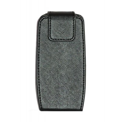 Flip Cover For Micromax X605 Black By - Maxbhi.com