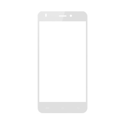Replacement Front Glass For Lava Iris X1 Grand White By - Maxbhi.com