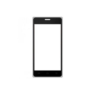 Replacement Front Glass For Panasonic Eluga I Black By - Maxbhi.com
