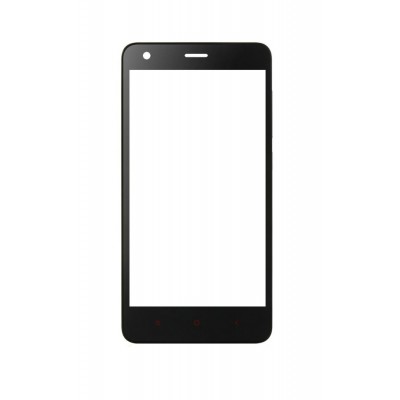 Replacement Front Glass For Redmi 2 Black By - Maxbhi.com