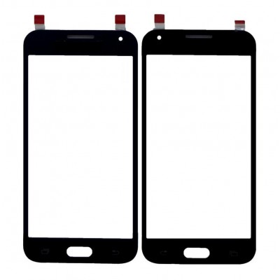 Replacement Front Glass For Samsung Galaxy E5 Sme500f Black By - Maxbhi Com